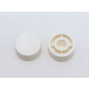 Tactile Switch Caps White Color 5.3x10mm