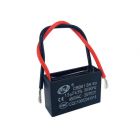 CBB61 Fan Capacitor 1.5uF 5% 450VAC 50Hz with Wire leads