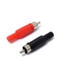 RCA Phono Plug Cable Mounting Red