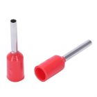 E0508 Insulated Ferrules Crimp Terminal Connector Red Color