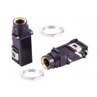 6.35mm 1/4" Stereo Female Socket Connector