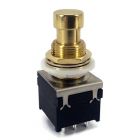 3PDT Stomp Foot / Pedal Switch Gold