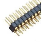 2x40 Pin Male 2.54mm Double Row Pin Header Break away Round Pin Gold Plated
