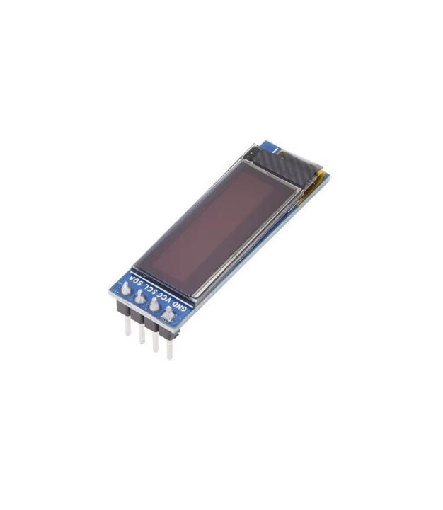 0.91 inch OLED White Character Display Module 4Pins