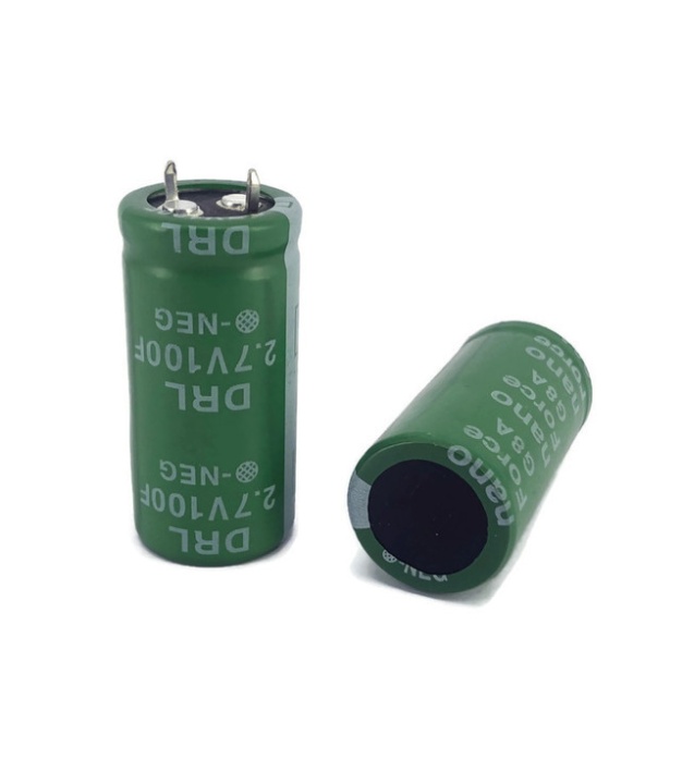 Super Capacitor 100F 2.7V 22x47mm