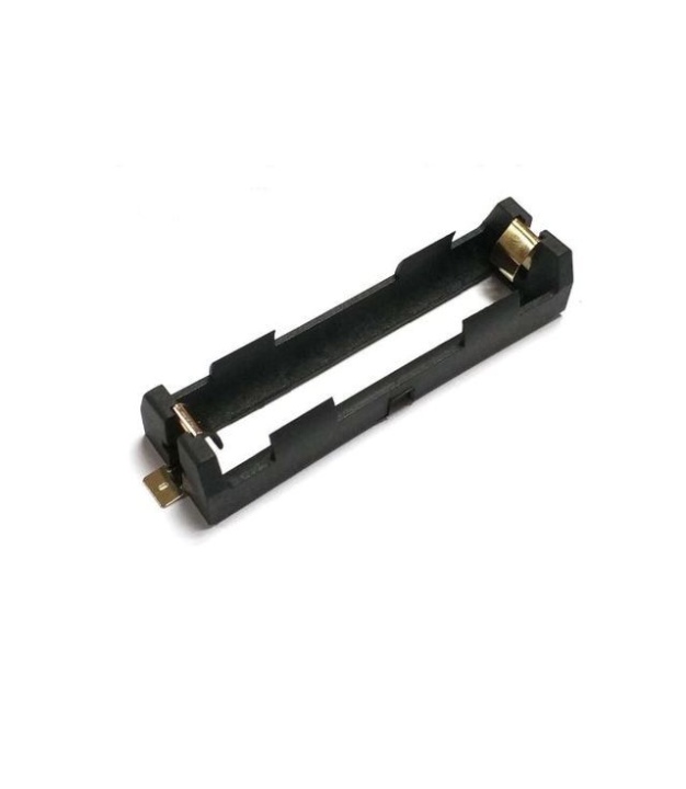1x18650 Lithium Battery Holder SMD SMT With Bronze Pins