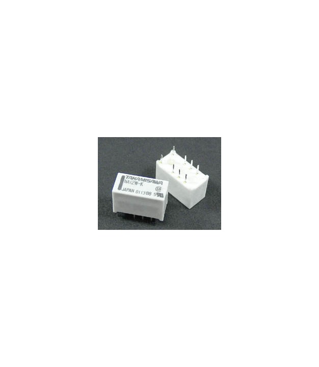 Mini Relay DPDT NA-12W-K 12VDC 8PIN 2Poles 1A