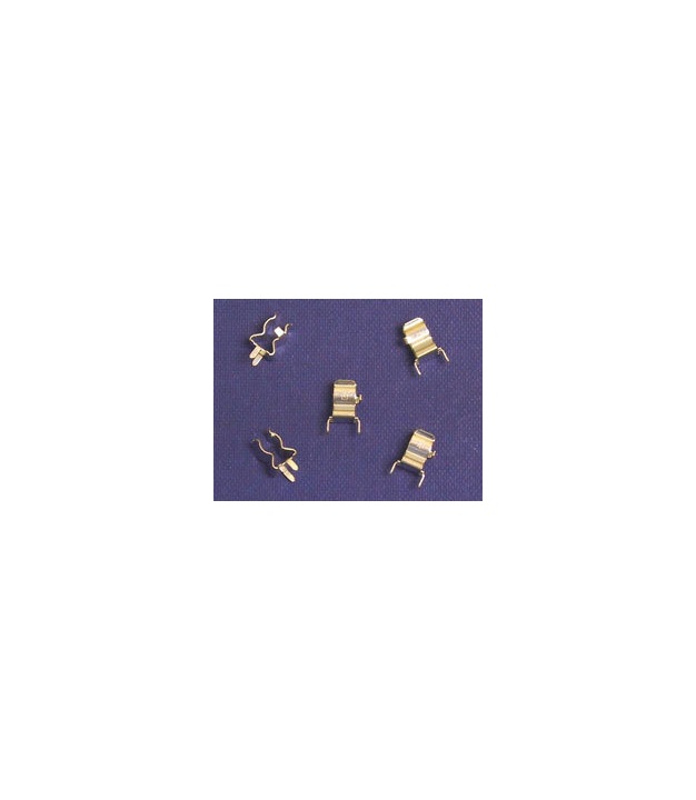 Fuse Clips 6mm with End stop and PCB lug