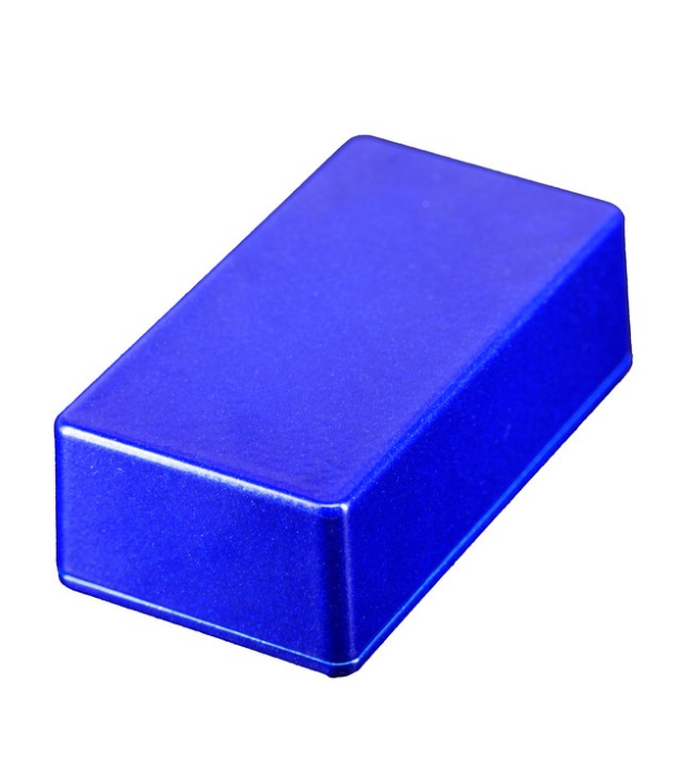 125B Style Aluminum Diecast Enclosure METALLIC CANDY BLUE