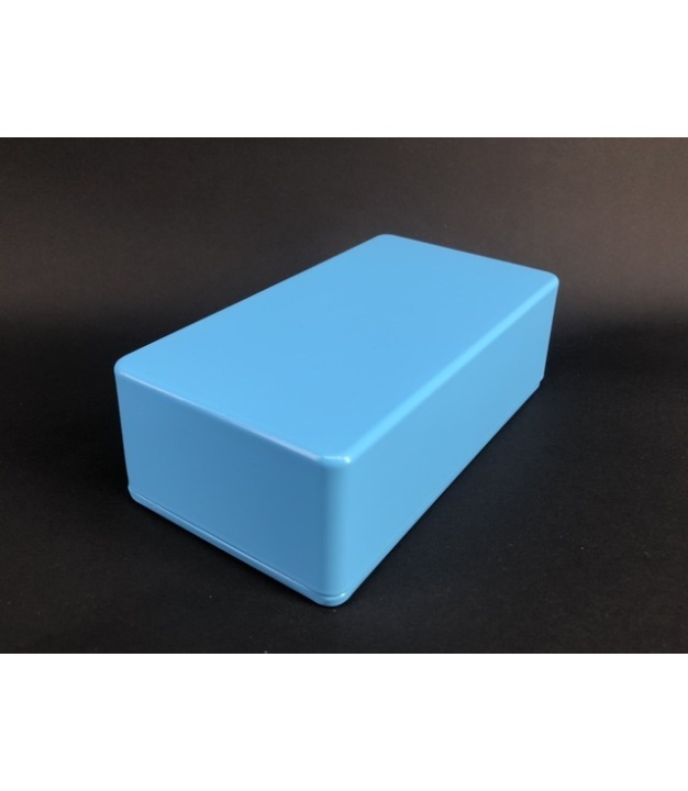 125B Style Aluminum Diecast Enclosure Matte Light Blue