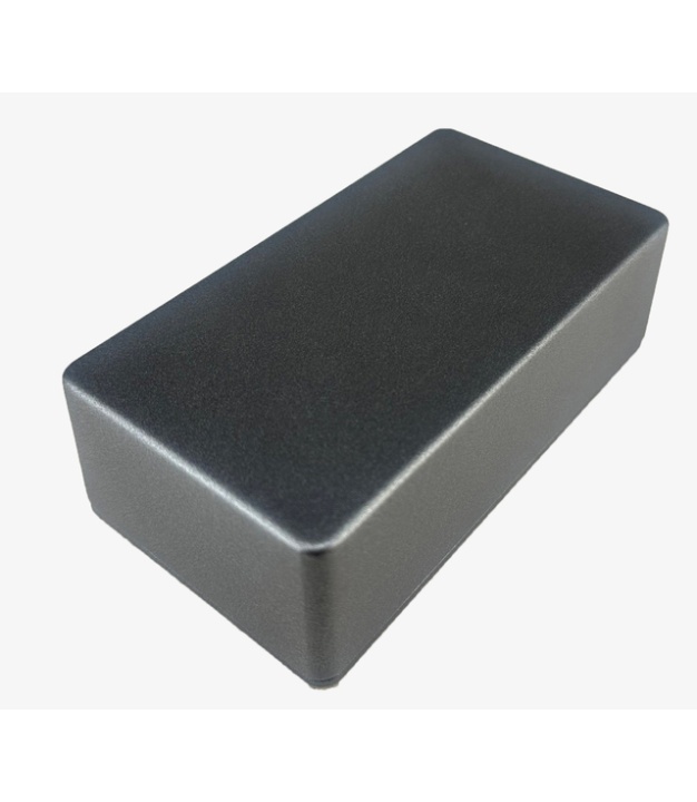 125B Style Aluminum Diecast Enclosure METALLIC Black