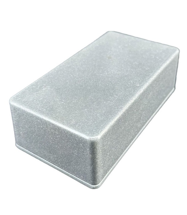 125B Style Aluminum Diecast Enclosure METALLIC CLEAR