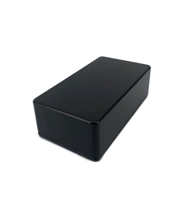 125B Style Aluminum Diecast Enclosure Matte Black