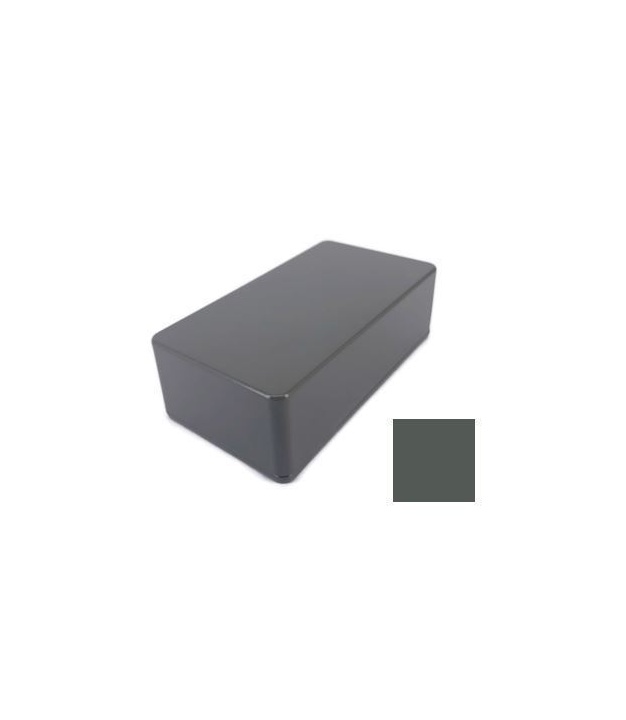 125B Style Aluminum Diecast Enclosure Matte Dark Gray