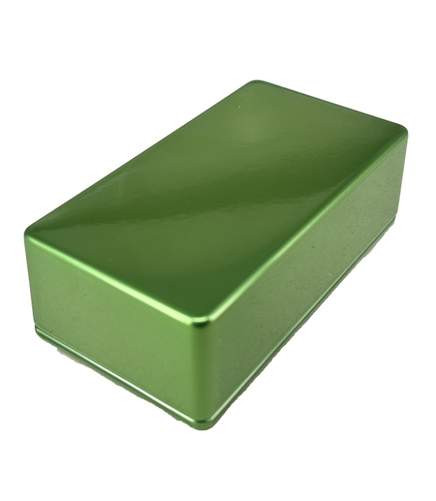 125B Aluminum Enclosure 122*66*39.5mm Chrome green