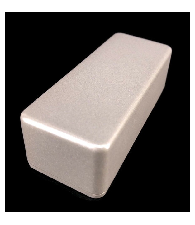 1590A Style Aluminum Diecast Enclosure METALLIC CHAMPAGNE