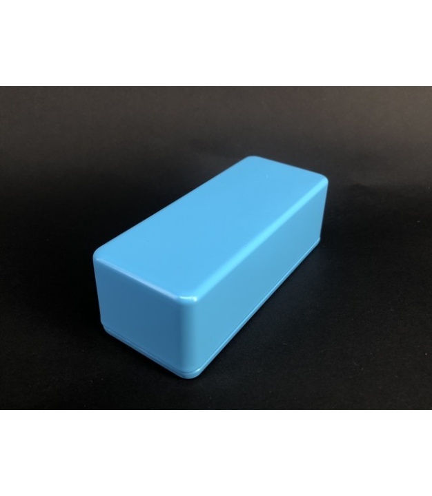 1590A Style Aluminum Diecast Enclosure Matte Light Blue