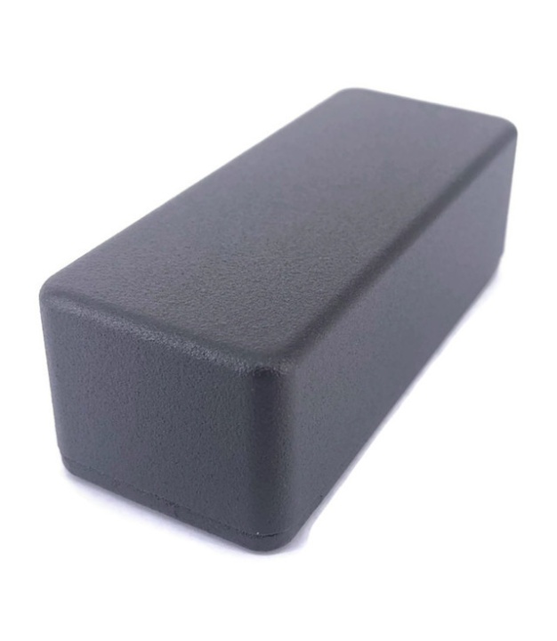 1590A Style Aluminum Diecast Enclosure MATTE GREY SAND TEXTURE