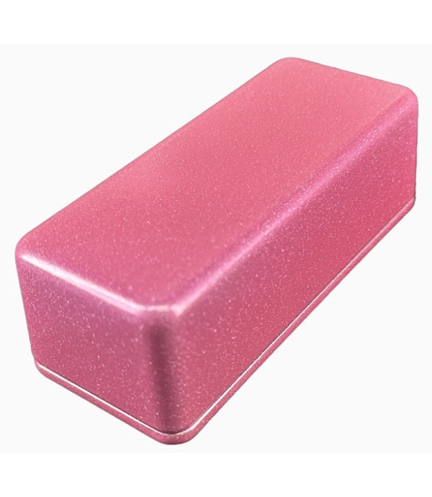 1590A Style Aluminum Diecast Enclosure METALLIC CANDY PINK