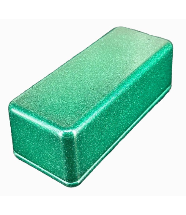 1590A Style Aluminum Diecast Enclosure METALLIC CANDY GREEN