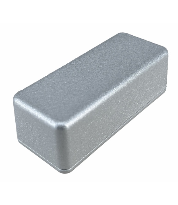 	1590A Aluminum Enclosure 92x38x30mm Metallic Silver water texture
