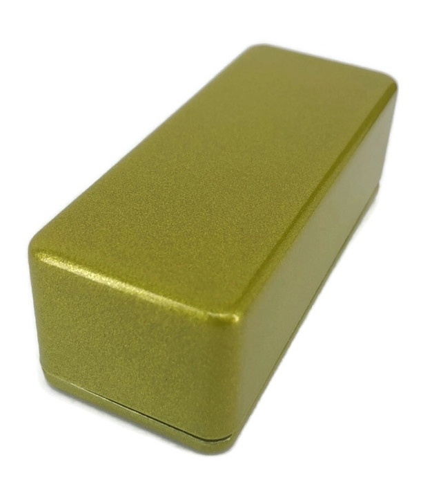 1590A Style Aluminum Diecast Enclosure METALLIC CANDY YELLOW
