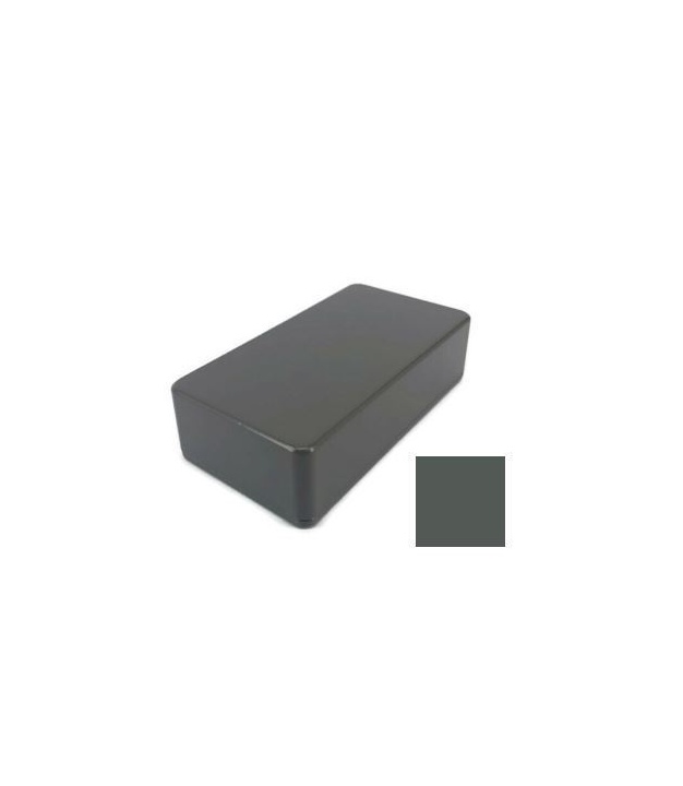 1590B Style Aluminum Diecast Enclosure Matte Dark Gray