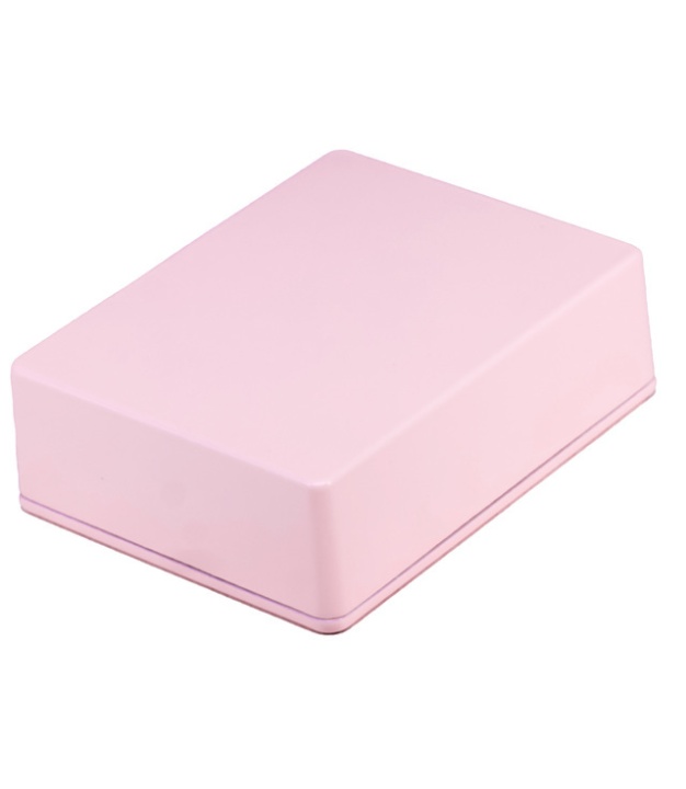 1590BB Style Aluminum Diecast Enclosure Pastel Pink