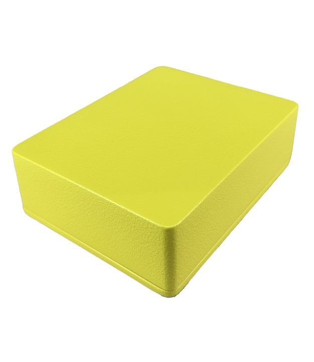 	1590BB2 Aluminum Enclosure 120x94x38mm Sulphur Yellow sand texture