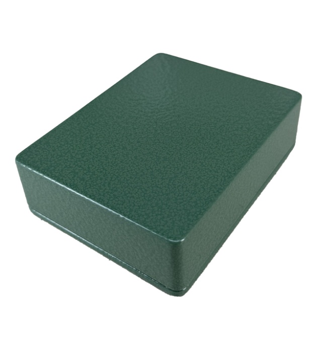1590BB2 Style Aluminum Diecast Enclosure Olive green Hammer
