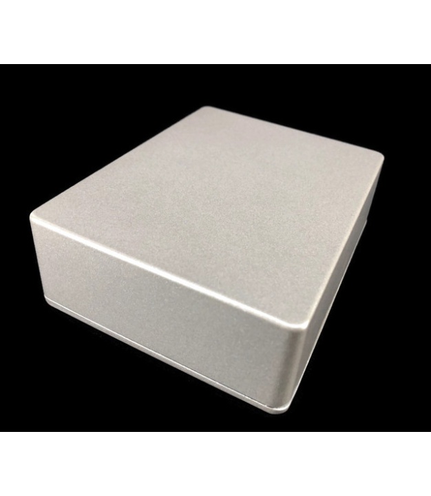 1590BB2 Style Aluminum Diecast Enclosure METALLIC CHAMPAGNE