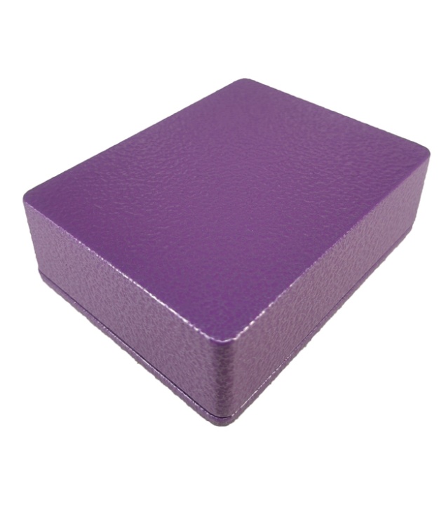 1590BB Aluminum Enclosure 119x94x33mm Purple Hammer
