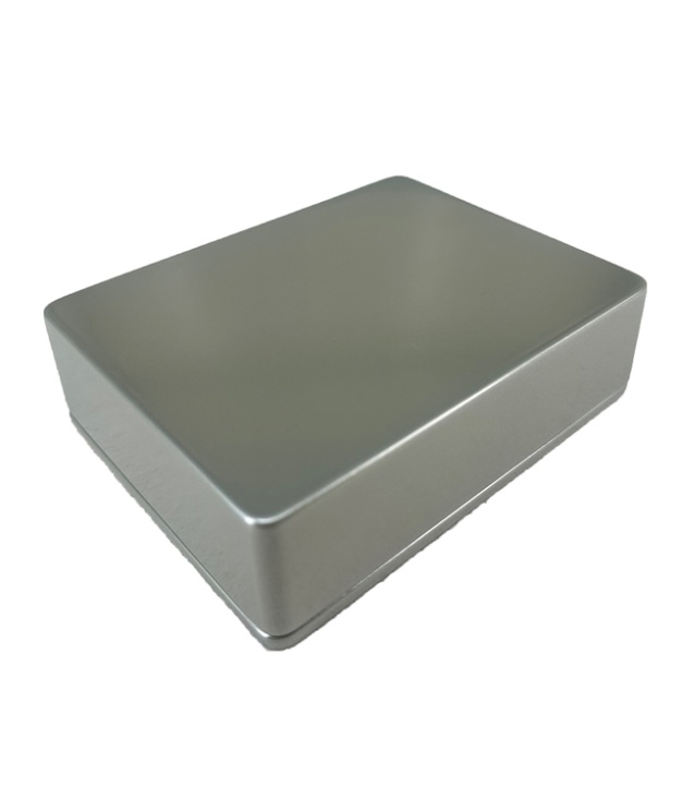 1590BB Style Aluminum Diecast Enclosure CHAMPAGNE