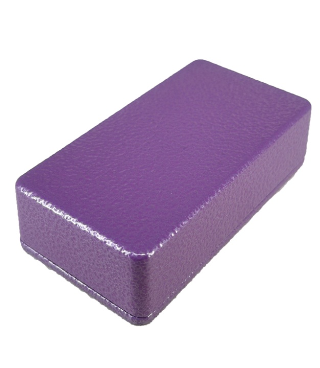 1590B Aluminum Enclosure 112x60x31mm Purple Hammer