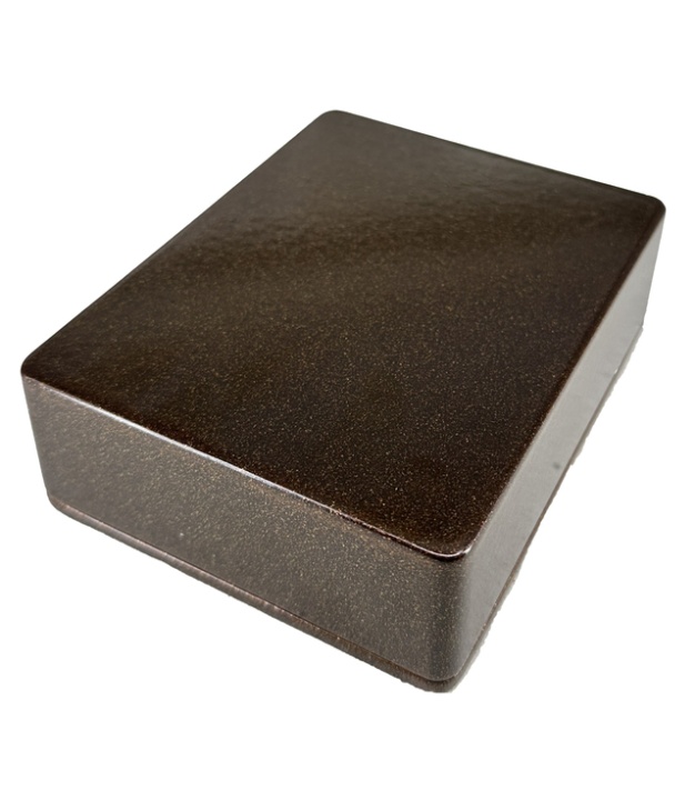 1590BB Aluminum Enclosure 119x94x33mm Metallic Brown