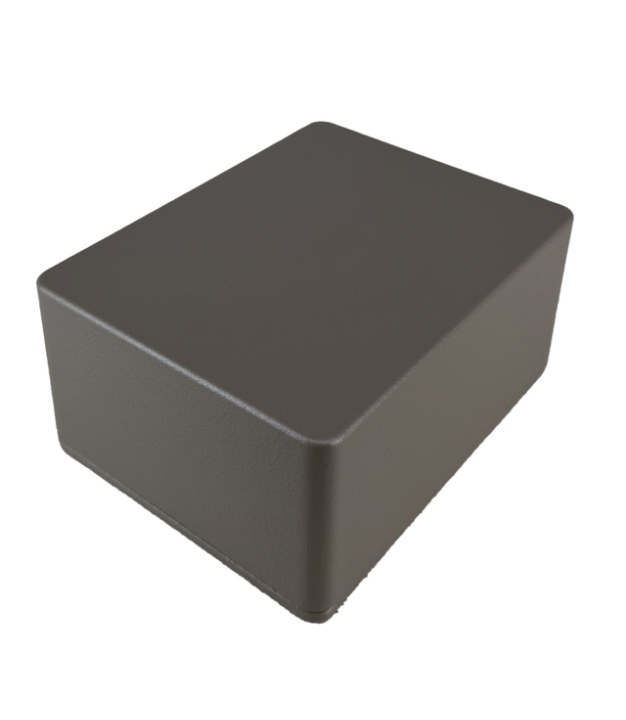 	1590C Aluminum Enclosure 120x94.5x56.5mm Matte Brown Sand Texture