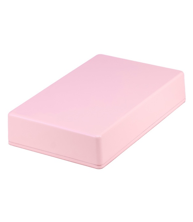 1590DD Style Aluminum Diecast Enclosure Pastel Pink