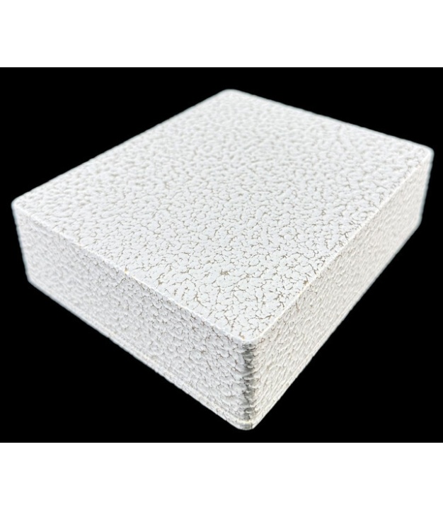 	1590XX Aluminum Enclosure 145×121×39.5mm White Hammer