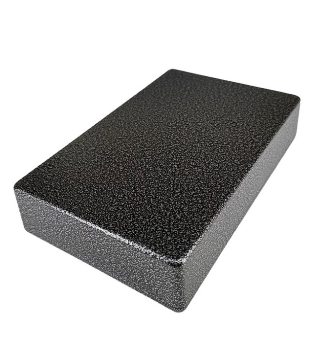 1590DD Style Aluminum Diecast Enclosure SILVER HAMMER