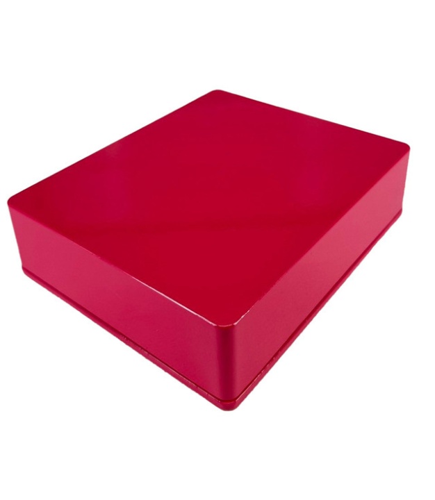 1590B Style Aluminum Diecast Enclosure VIVA MAGENTA