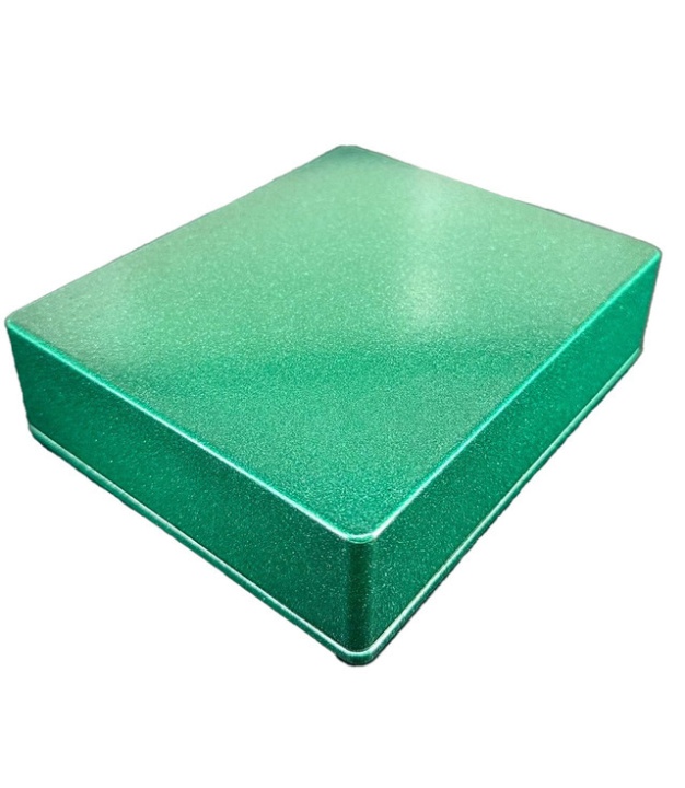1590XX Style Aluminum Diecast Enclosure METALLIC CANDY GREEN
