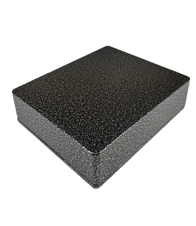 1590XX Style Aluminum Diecast Enclosure SILVER HAMMER