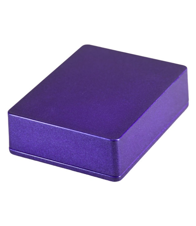 1590BB Style Aluminum Diecast Enclosure METALLIC CANDY BLUE