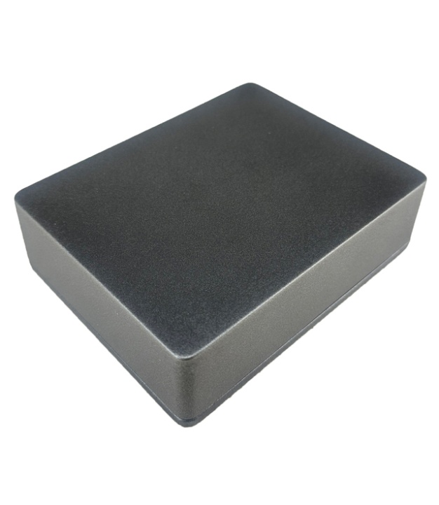 1590XX Style Aluminum Diecast Enclosure METALLIC Black
