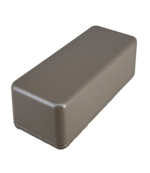 	1590A Aluminum Enclosure 92x38x30mm Matte Brown Sand Texture