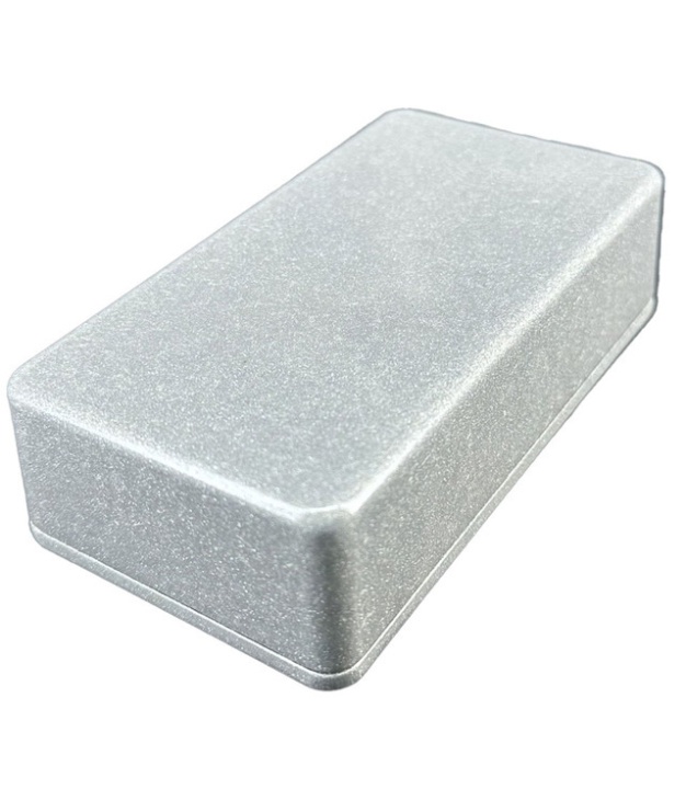 1590B Style Aluminum Diecast Enclosure METALLIC CLEAR