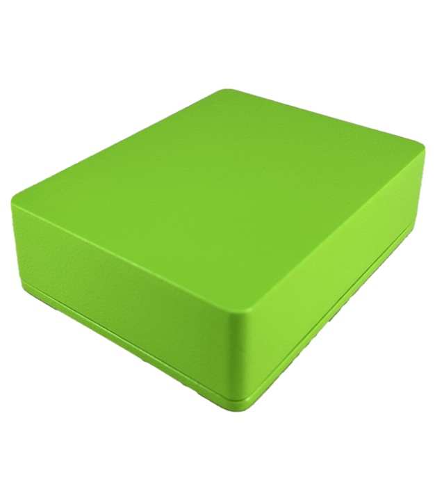 	1590BB2 Aluminum Enclosure 120x94x38mm Matte Green Sand Texture