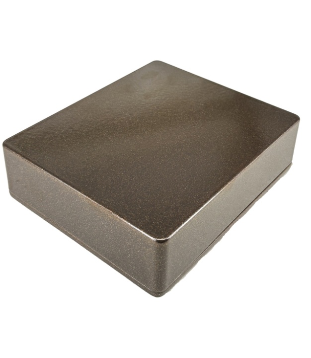 1590XX Style Aluminum Diecast Enclosure Metallic Brown