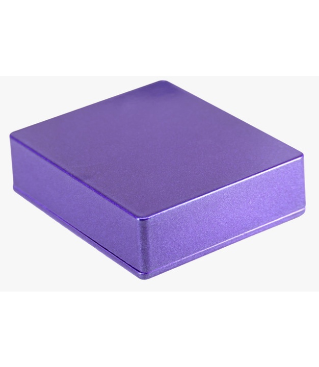 1590XX Style Aluminum Diecast Enclosure METALLIC CANDY PURPLE