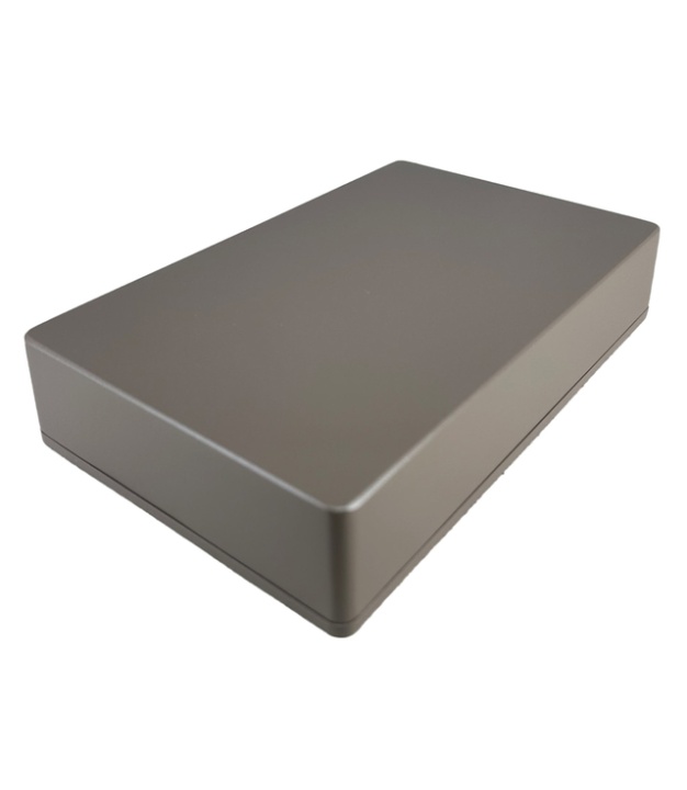 1590DD Style Aluminum Diecast Enclosure Matte Brown Sand Texture